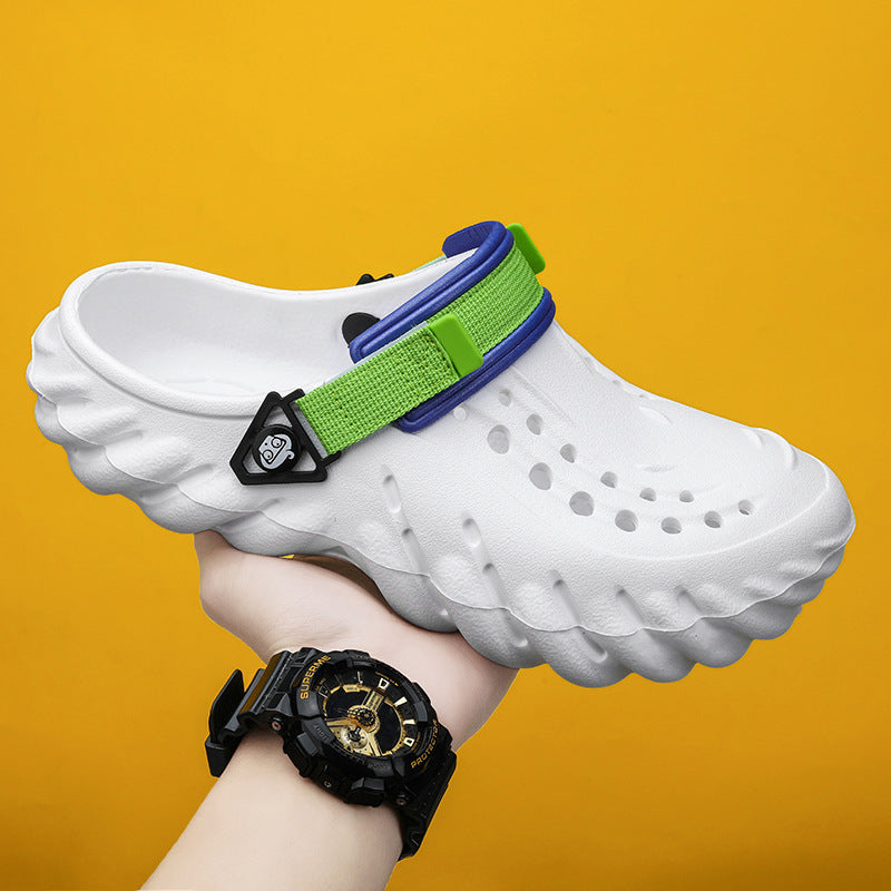 Closed Toe Hollow-out Plus Size Sandals - Bellarte Enchanté Closed Toe Hollow-out Plus Size Sandals